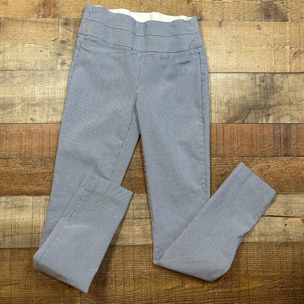Leighton Blue & White Skinny Golf Pants size XS